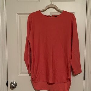 Premise Coral Long Sleeve Women's Top
